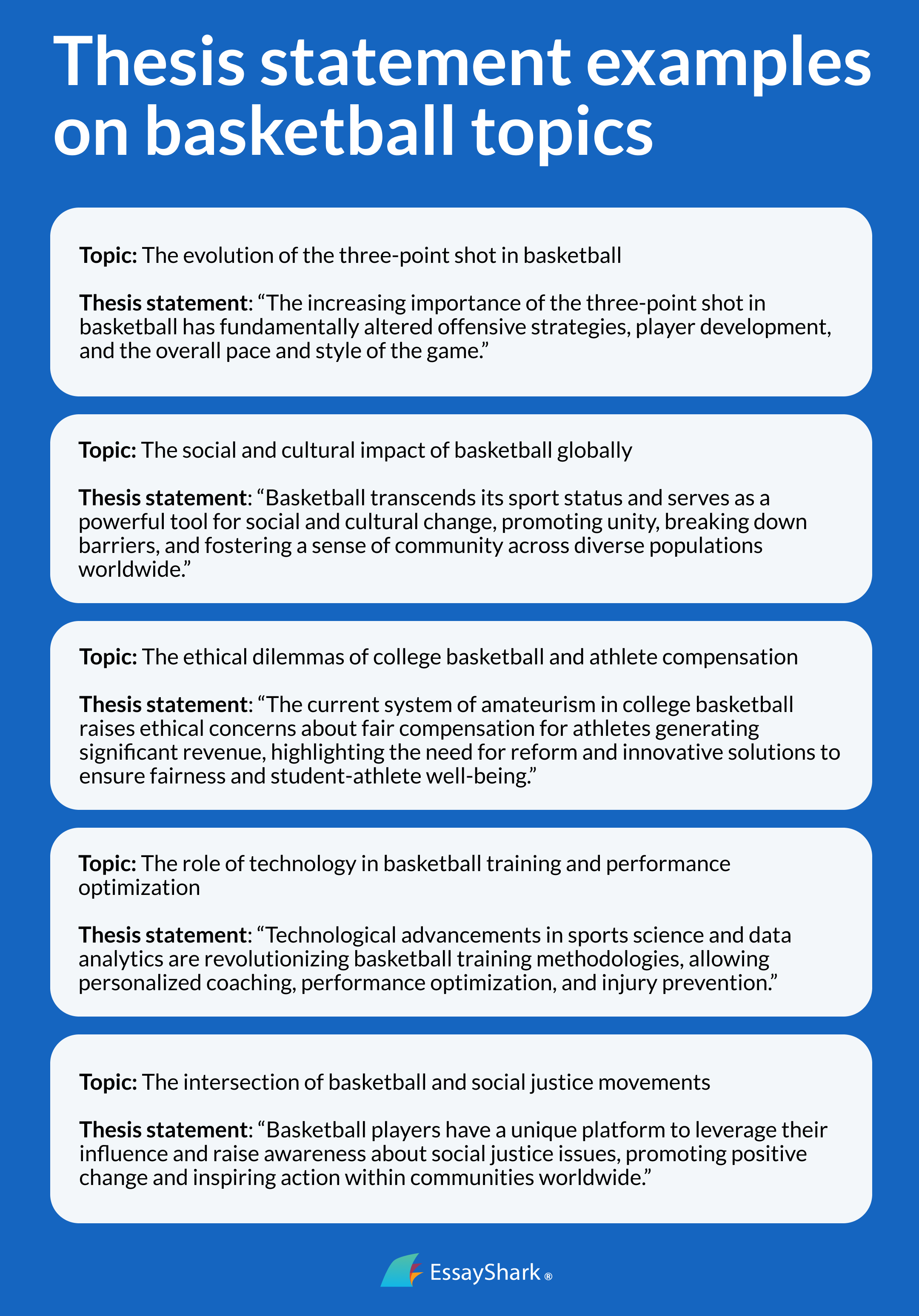 soccer thesis statement examples