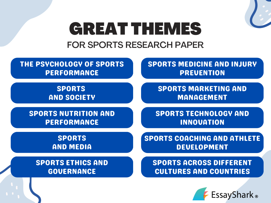 sports research topics