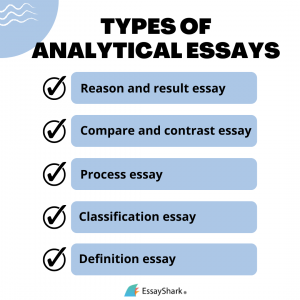 types of analytical essays