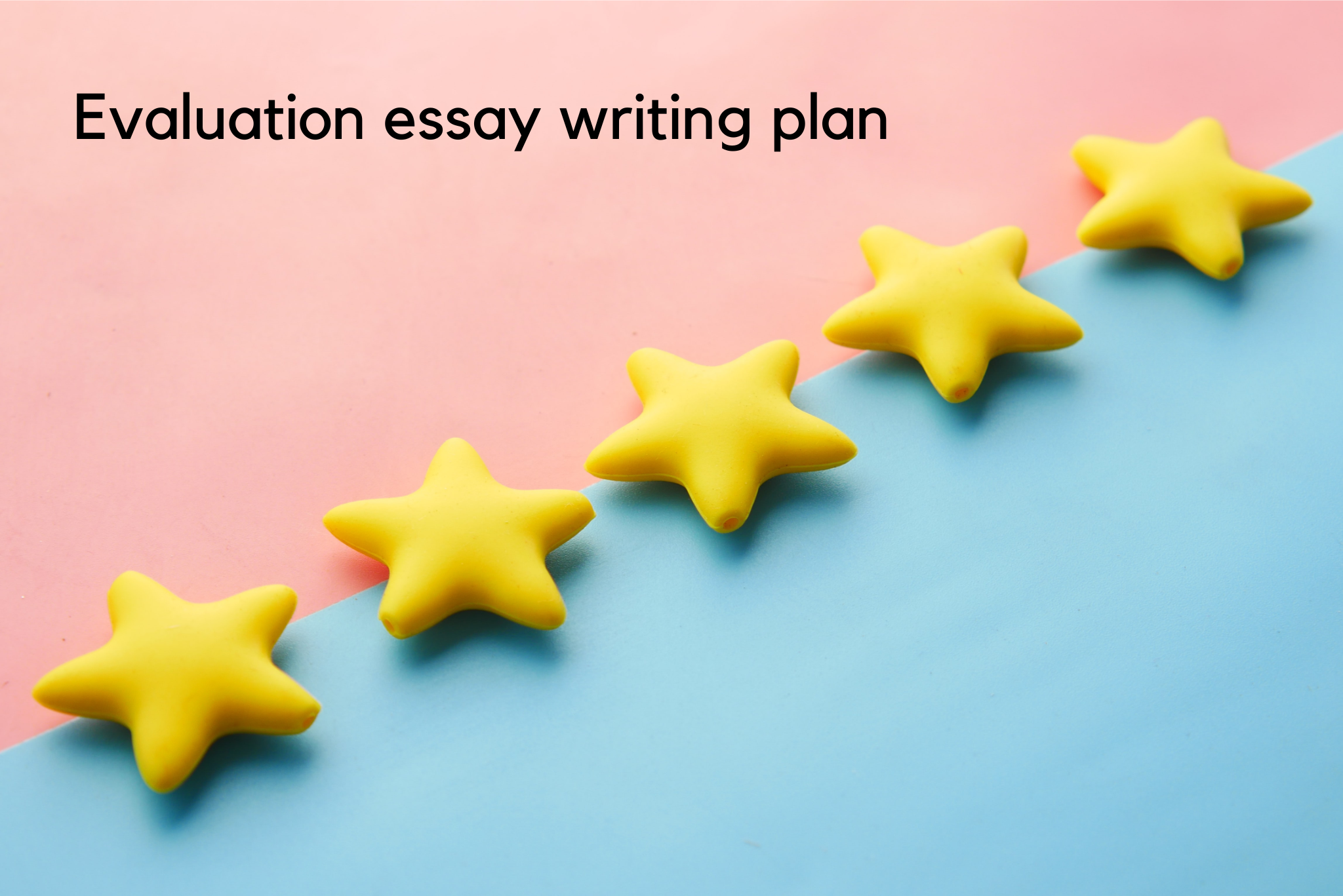 evaluation essay writing